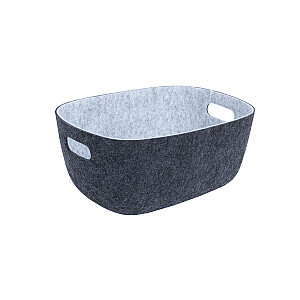 Grozs LIDO POP 26x20xH12cm, tumši pelēks