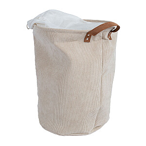 Veļas grozs LIDO LEO D38xH48cm, bēšs