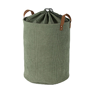 Veļas grozs LIDO LEO D38xH48cm, zaļš