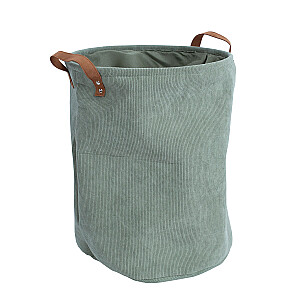 Veļas grozs LIDO LEO D38xH48cm, zaļš