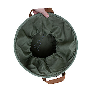 Veļas grozs LIDO LEO D38xH48cm, zaļš