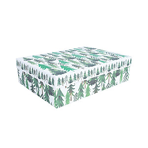Коробка CLAUS-3, с крышкой, микс