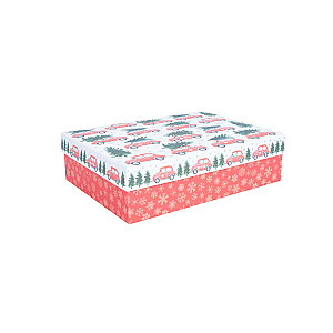 Коробка CLAUS-8, с крышкой, микс