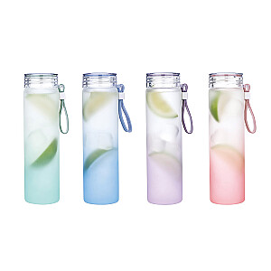 Питьевая бутылка GLASS H20,7см 450мл, стекло