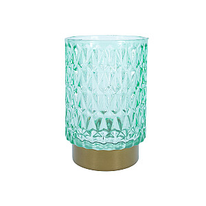 LED-light WINGS AMBER H13cm seagreen, with taimer