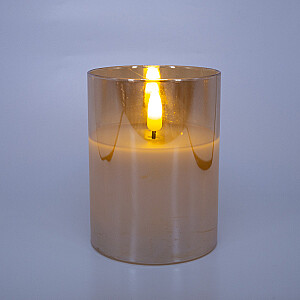 LED-candle WINGS GOLDIE H10cm with taimer
