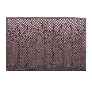 Galda paliktnis FOREST 30x45cm, brūns