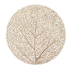 Чехол на стол GOLDEN TREE D38см, золотистый