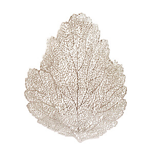 Galda sedziòa BIG LEAF, 36x45cm, zelts
