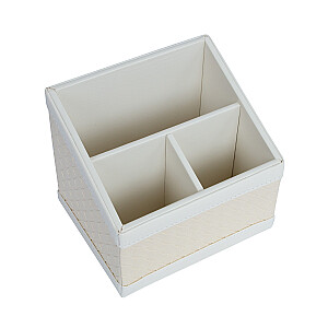 Pildspalvu turētājs WILMA 15.5x12.5x13.5cm, balts