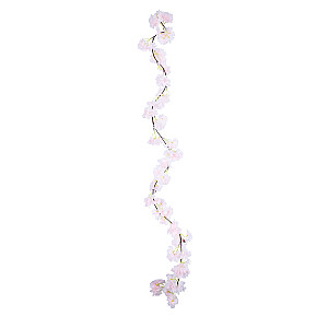 Garland FLOWERLY 1,8m blossom, light pink 