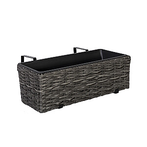 Ящик для мальчика на балкон WICKER 60x19xH18см, пельшка
