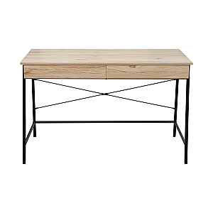 Rakstāmgalds HANNES 120x60xH76cm, lauku stila melamīns