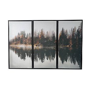 Kanva ar rāmi WALLY 30x60cm, mežs A