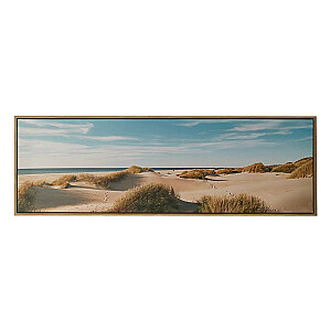 Kanva ar rāmi WALLY 30x90cm, smilšu kāpas