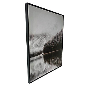 Kanva ar rāmi WALLY 60x80cm, sniegota ainava