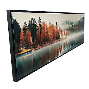 Kanva ar rāmi WALLY 50x140cm, rudens un migla