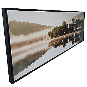 Kanva ar rāmi WALLY 50x140cm, uz ezera migla