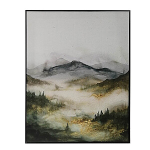 Kanva ar rāmi WALLY 60x80cm, kalni 2