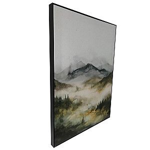 Kanva ar rāmi WALLY 60x80cm, kalni 2