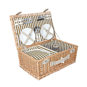 Piknika grozs GINO 4 personām, 54x34xH21cm