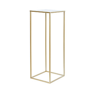 Puķu statīvs DEIA CHE L 25x25xH70cm, zeltīts