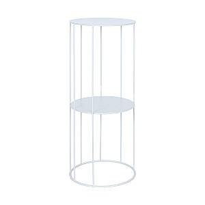 Puķu statīvs DEIA STAND L D28xH70cm, silti pelēks