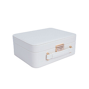 Ювелирная коробка SEZANE TRAVEL 23.5x18.5x9 см, белая