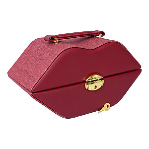 Ювелирная коробка SEZANE LIPS 25x12x12.5см, красная