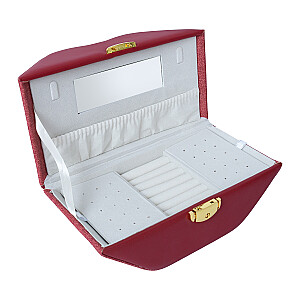 Ювелирная коробка SEZANE LIPS 25x12x12.5см, красная