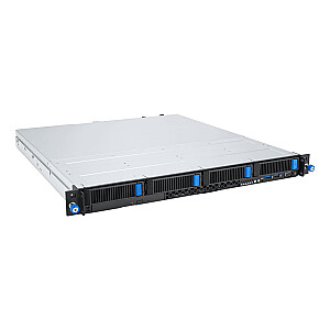 ASUS Rack 1U RS300-E12-RS4/350 Вт Intel C262 LGA1700 95 Вт 4xDDR5 4400/4000/3600 4x3,5"/2,5" 4*SATA/SAS/NVMe 2x Intel I210AT 1x порт управления, 1+1 450 Вт 80 PLUS Platinum