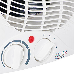 ADLER Sildītājs ar ventilatoru, 1000W, 2000W