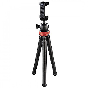 Mini statīvs 3in1 flexpro 27cm sarkans