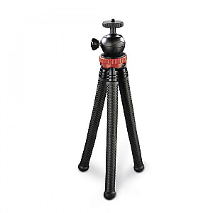Mini statīvs 3in1 flexpro 27cm sarkans