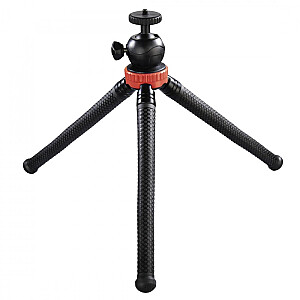 Mini statīvs 3in1 flexpro 27cm sarkans