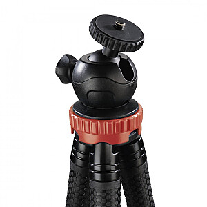 Mini statīvs 3in1 flexpro 27cm sarkans