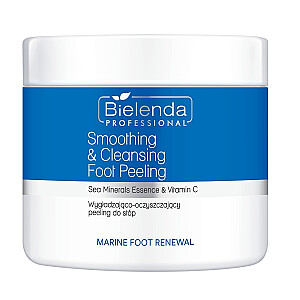 BIELENDA Marine Foot Renewal izlīdzinošs un attīrošs pēdu skrubis 600g