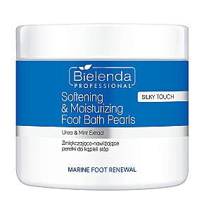 BIELENDA Marine Foot Renewal смягчающие и увлажняющие перламутровые шарики для ванны для ног 400г