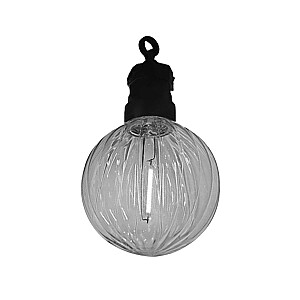 Party lights TWINKY 10-LED bulbs / 4,5m, warm white light