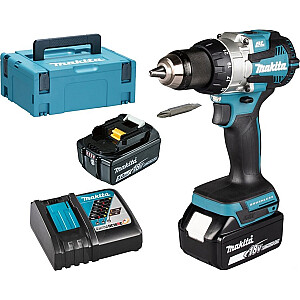 Makita DDF489RTJ 18 В 2 x аккумулятор 5 Ач дрель-шуруповерт