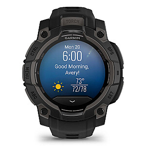 Viedpulkstenis GARMIN Instinct 3 45mm Melns