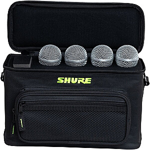 Shure SH-MICBAG04 - Soma mikrofonu turēšanai, kas satur līdz 4 mikrofonus