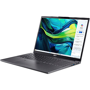 Aspire 16 A16-71M-79AQ 16 OLED 155H 16GB 1TB SSD W11 Pelēks NX.J9XEL.002
