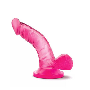 BLUSH Naturally Yours 4Inch Mini Cock dildo с присоской Розовый