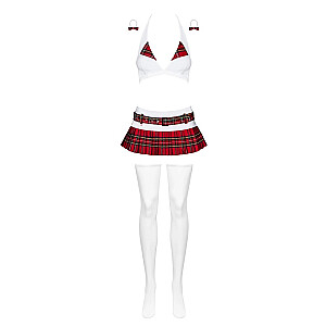 OBSESSIVE Schooly kostīms 5-daļīgs S/M