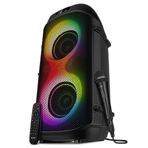 SVEN PS-850, (100W, TWS, Bluetooth, FM, USB, microSD, LED-display, 8000mAh)