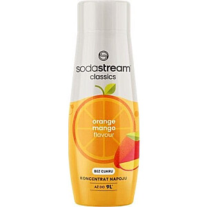 Sodastream sīrups apelsīns mango bez cukura 440 ml