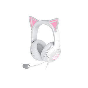 Razer Headset | Kraken Kitty V2 | Проводные | Накладные | Микрофон | Шумоподавление | Белый