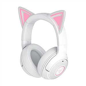 Razer Headset | Kraken Kitty V2 BT | Bluetooth | Накладные | Микрофон | Шумоподавление | Беспроводные | Белый