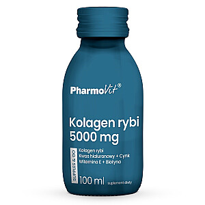 PHARMOVIT Коллаген Рыбий 5000мг Шот добавка к пище в жидкости 100мл